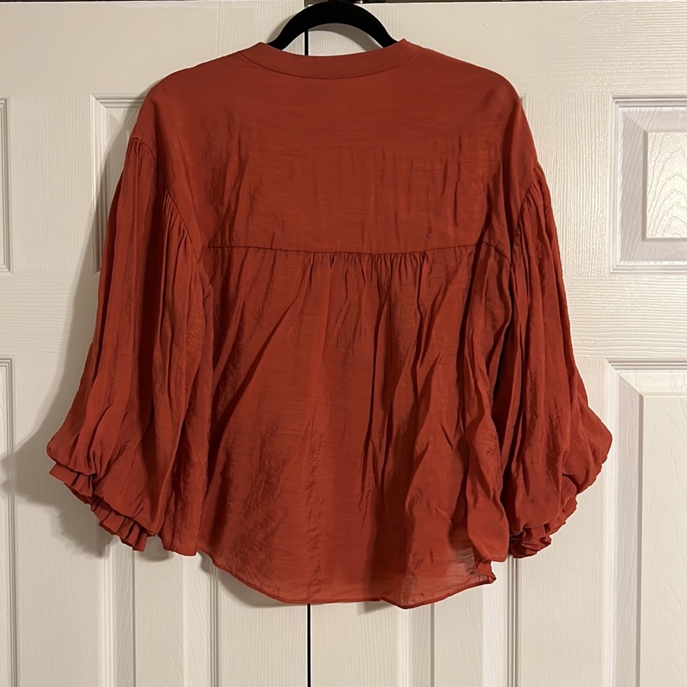 Rust Blouse - Picture 2 of 3